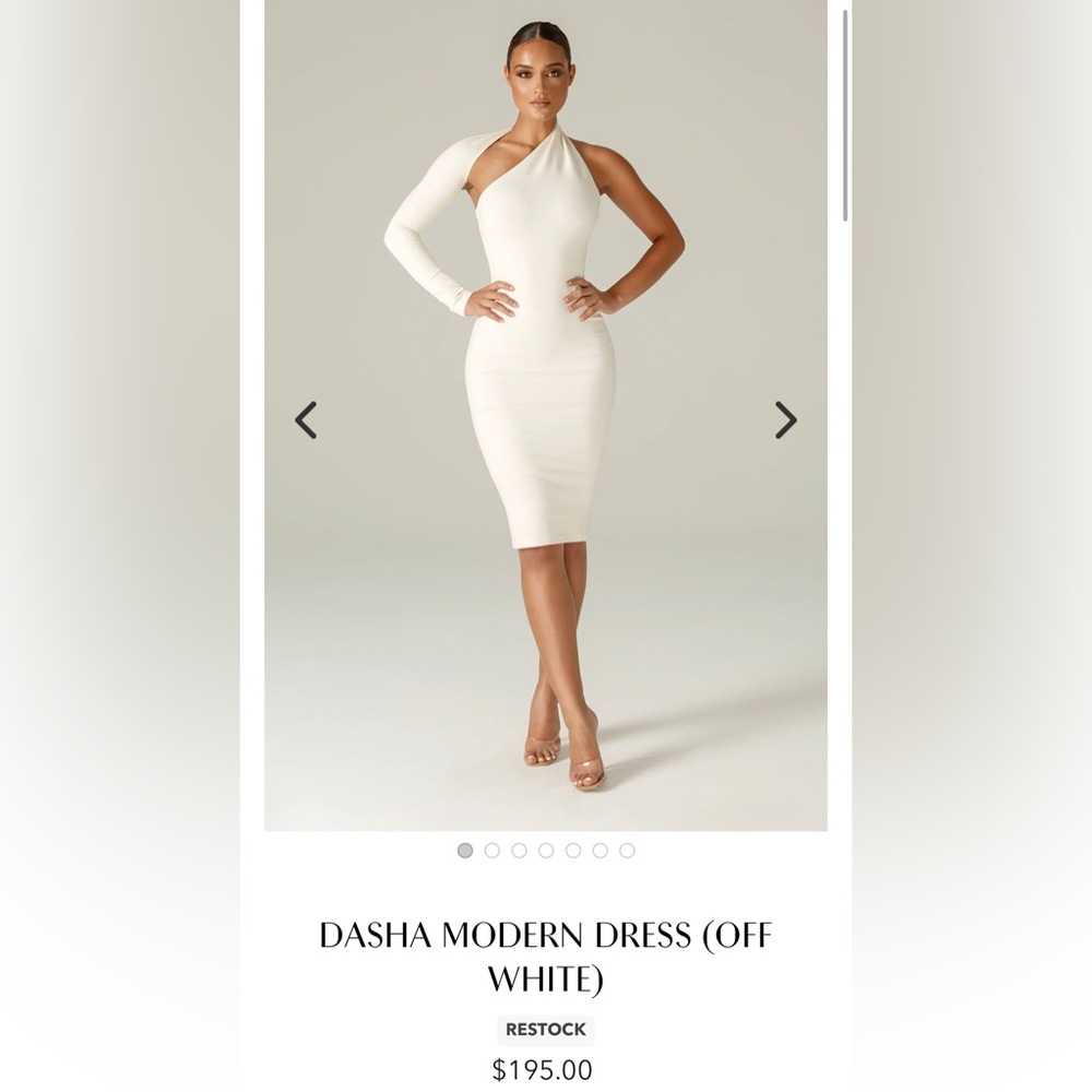 Alieva Dasha Modern One Sleeve Dress (Never Worn)